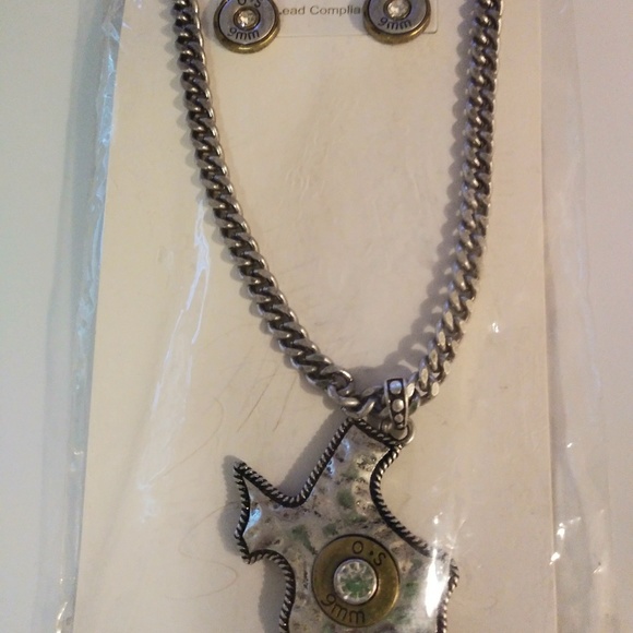 Necklace and matching earrings - Picture 2 of 2